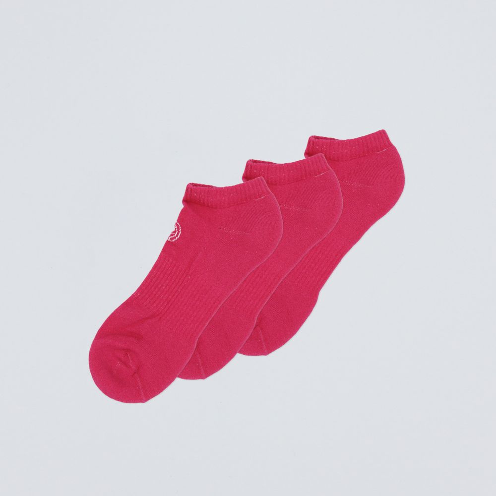 No Party No Show Move Socks 3 Pack - pink