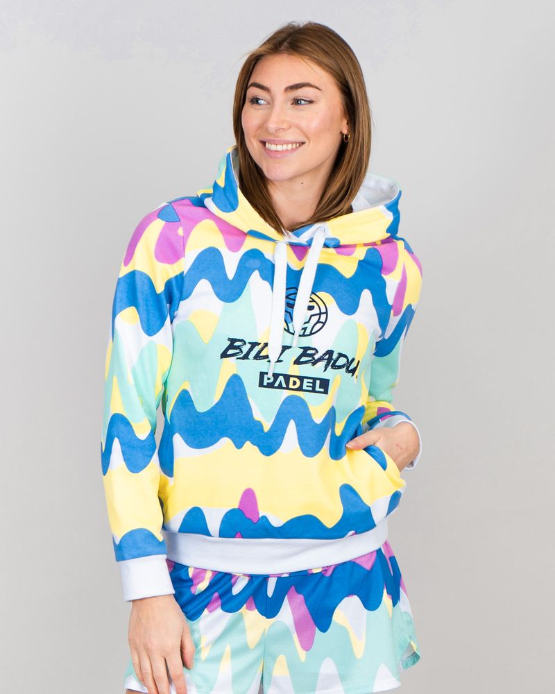 Good Vibes Chill Hoody - white/ mixed