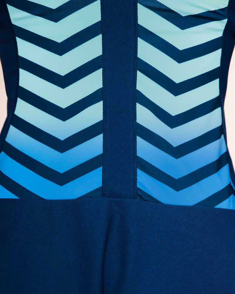 Grafic Illumination Dress - dark blue, mixed