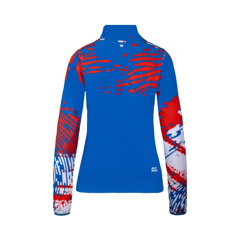 Piper Tech Jacket - blue, white, red