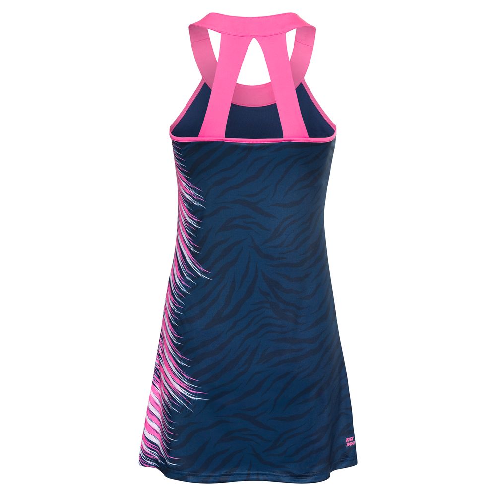 Daria Tech Dress (2 In 1) - dark blue/ pink