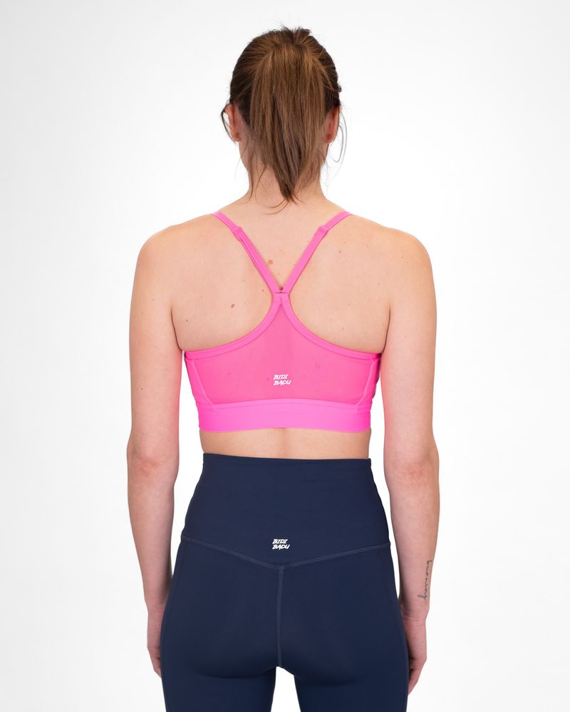 Crew Low Support Strappy Bra - pink