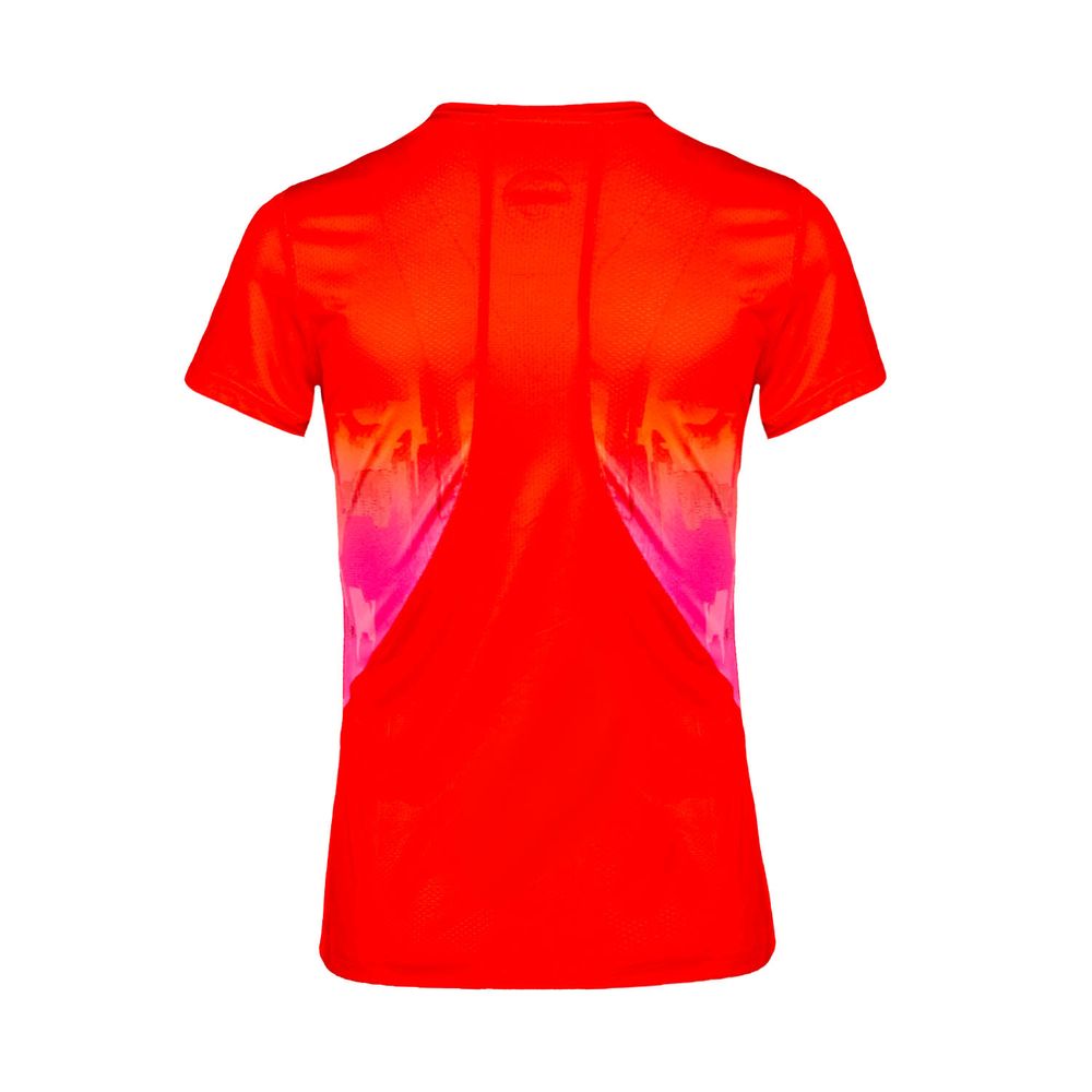 Eve Tech Roundneck Tee - red/rose