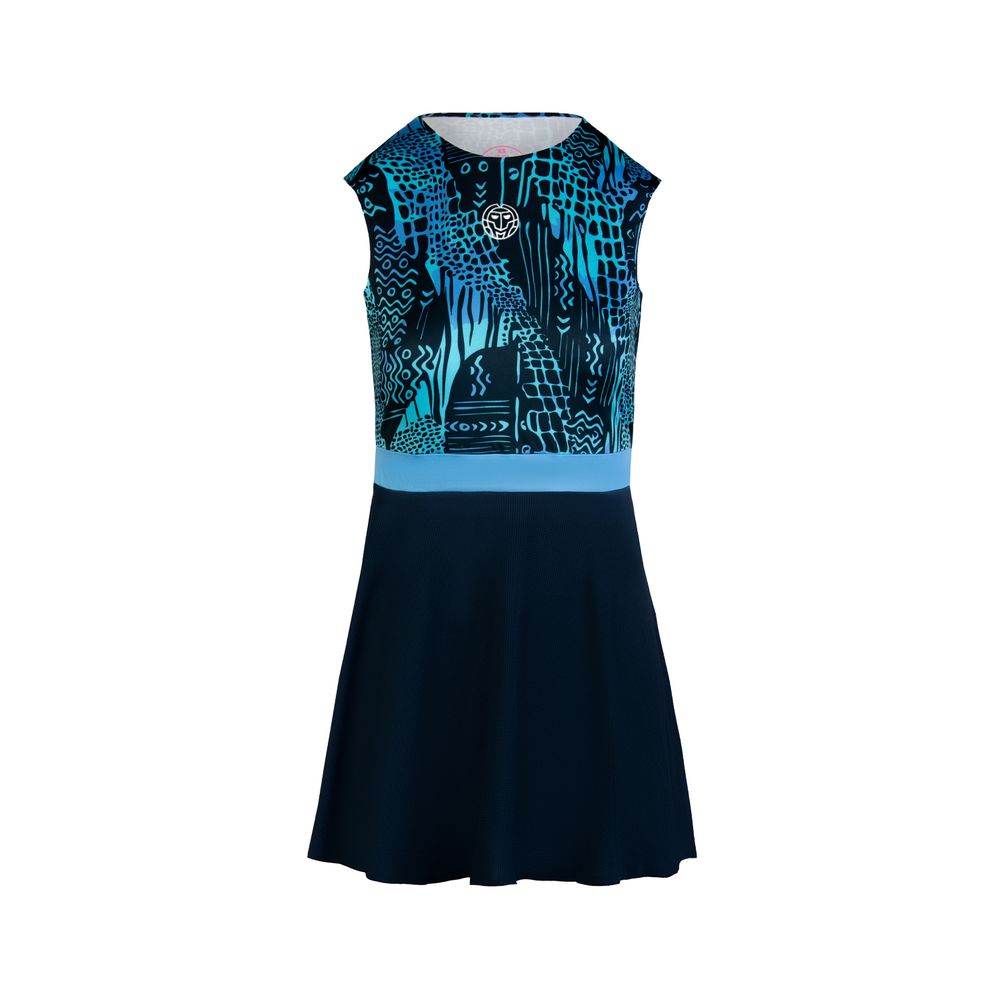 Sitina Tech Dress - dark blue, aqua