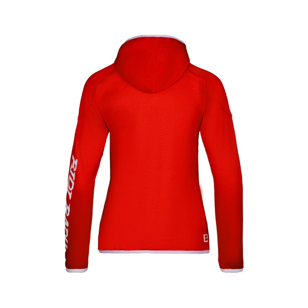 Inga Tech Jacket - dark red/ white