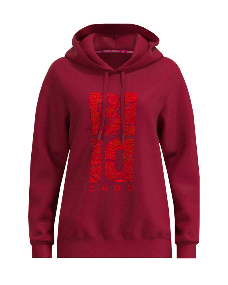 Protected Leafs Chill Hoody - bordeaux