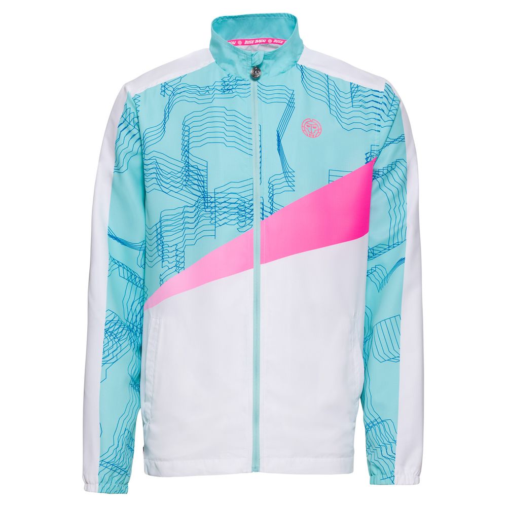 Norik Tech Jacket - white/mint/pink