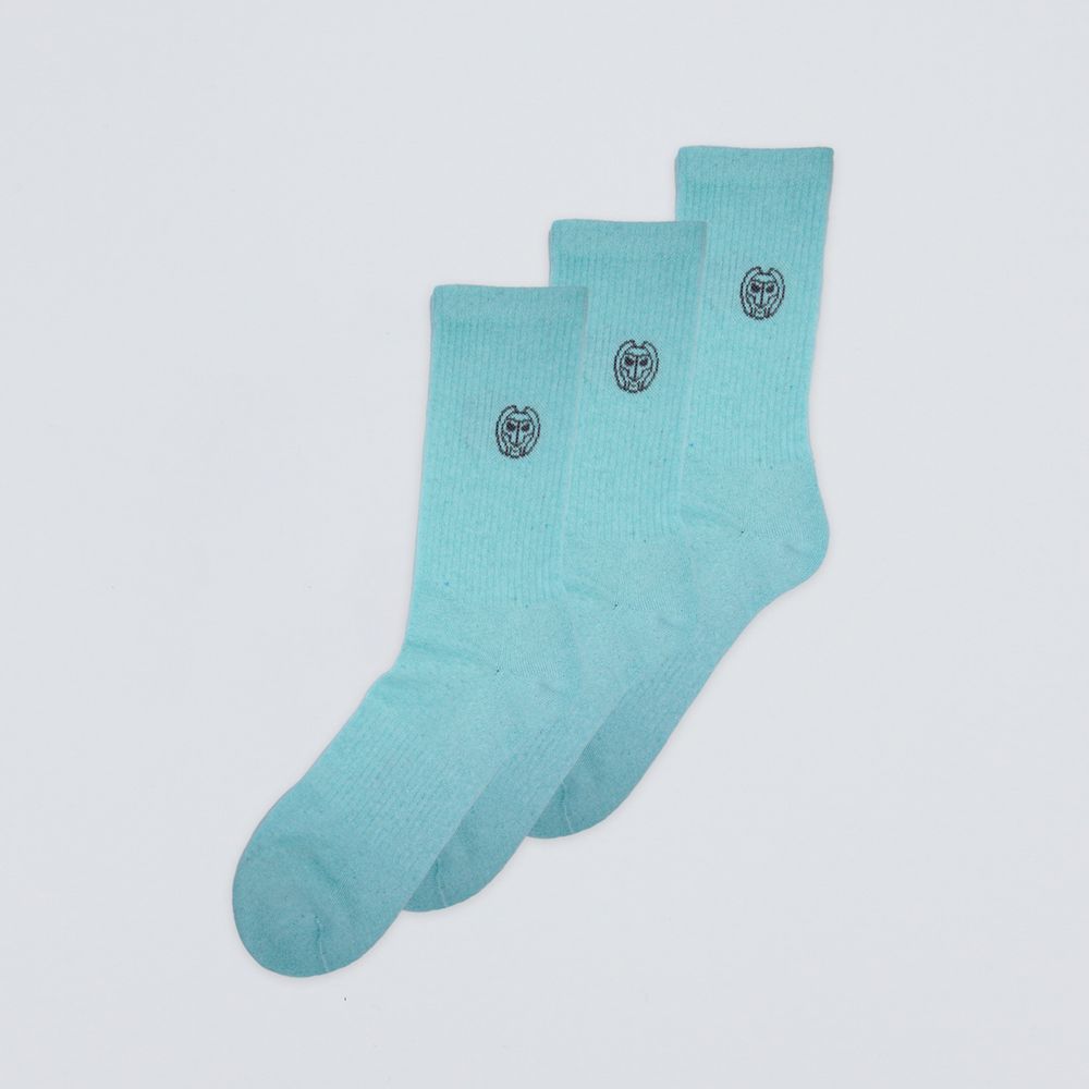Don Carlito Crew Move Socks 3 Pack - mint